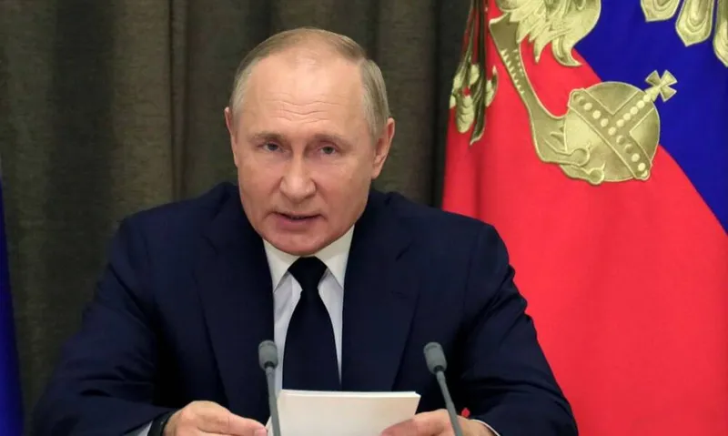 Presidente Vladimir Putin: “Voltamos novamente a uma situação sem saída para nós"