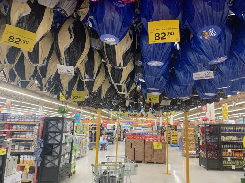 O valor do ovo de páscoa varia, em média, de R$ 20 a R$ 80