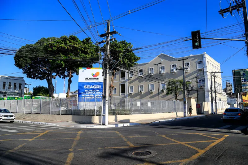 Maceió, 18 de fevereiro de 2022
Fachada da Secretaria de Estado da Agricultura do Estado de Alagoa. Localizada na  R. Cincinato Pinto, 348 - Centro, Maceió - AL. Brasil.
Foto:@Ailton Cruz