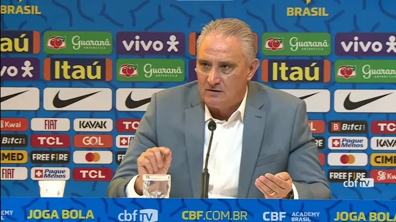 Técnico Tite anunciou a convocação para os amistosos da Seleção Brasileira contra Coreia do Sul e Japão