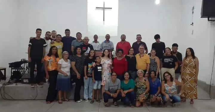 Membros da CB capacitados para a missão de fazer discípulos no povoado Branca de Atalaia