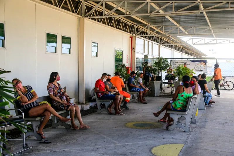 Maceió, 06 de dezembro de 2021
Movimentação na UPA do Trapiche, após mudança de classificação de risco implementada no hospital geral do Estado. Alagoas - Brasil.
Foto:@Ailton Cruz