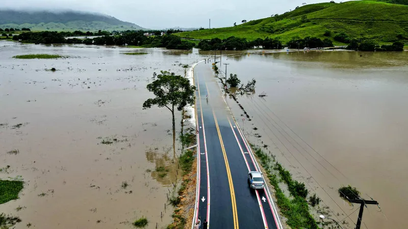 Chuvas que caíram em Alagoas nesta quarta feio rio transbordarem em alguns municípios