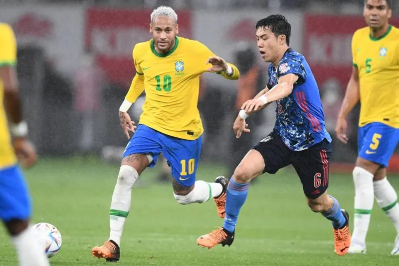Seleção Brasileira venceu o Japão com um único gol de Neymar, cobrando pênalti