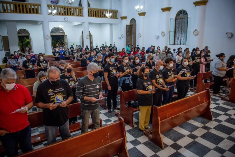 Missa foi celebrada com a presidência do arcebispo metropolitano, Dom Antônio Muniz Fernandes, na sede do MCC