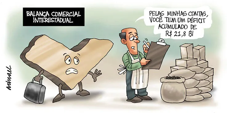 Imagem ilustrativa da imagem Charge de Adnael Silva - 04 e 05/06/2022