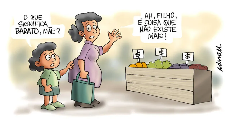 Imagem ilustrativa da imagem Charge de Adnael Silva - 07/06/2022