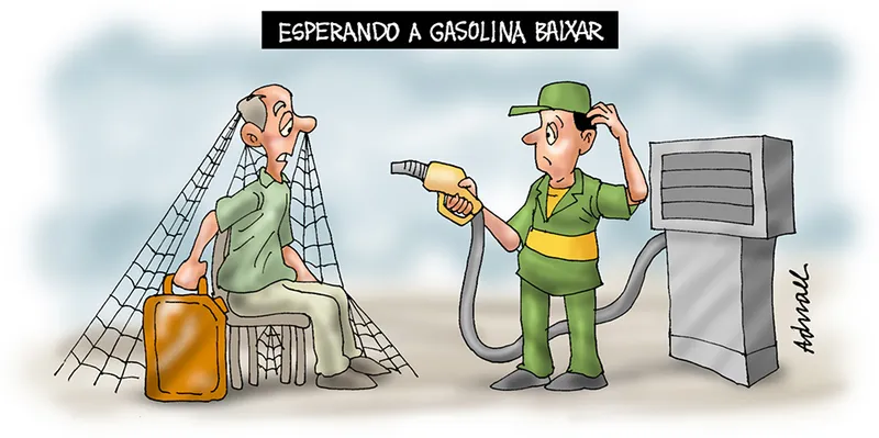 Imagem ilustrativa da imagem Charge de Adnael Silva - 07/07/2022