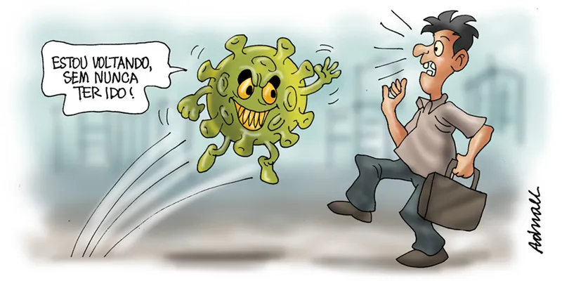 Imagem ilustrativa da imagem Charge de Adnael Silva - 09/06/2022