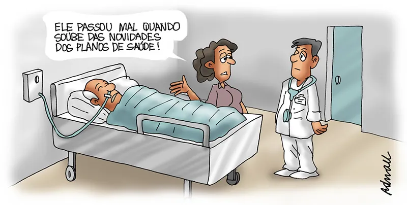 Imagem ilustrativa da imagem Charge de Adnael Silva - 10/06/2022