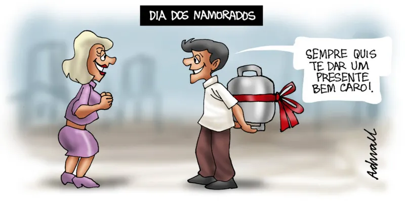 Imagem ilustrativa da imagem Charge de Adnael Silva - 11 e 12/06/2022