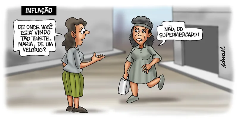 Imagem ilustrativa da imagem Charge de Adnael Silva - 17/05/2022