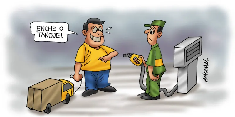 Imagem ilustrativa da imagem Charge de Adnael Silva - 18/05/2022