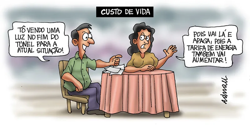 Imagem ilustrativa da imagem Charge de Adnael Silva - 19/05/2022