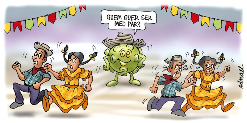 Imagem ilustrativa da imagem Charge de Adnael Silva - 21/06/2022