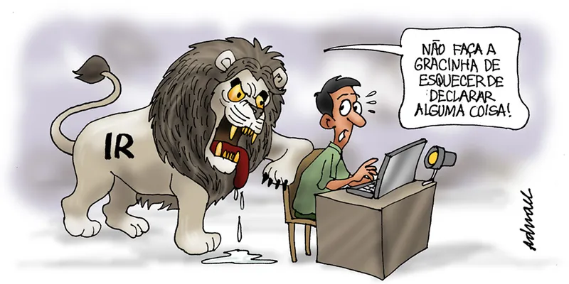 Imagem ilustrativa da imagem Charge de Adnael Silva - 24/05/2022