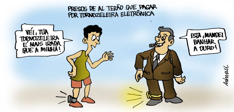 Imagem ilustrativa da imagem Charge de Adnael Silva - 25 e 26/06/2022
