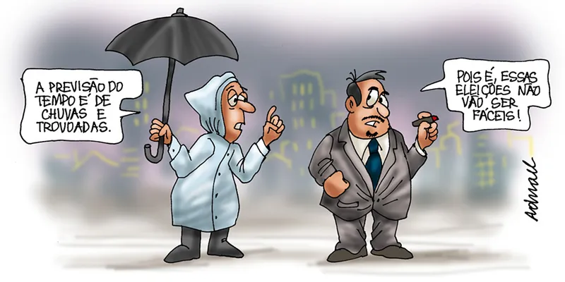 Imagem ilustrativa da imagem Charge de Adnael Silva - 25/05/2022
