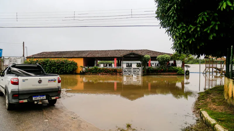 As chuvas dos últimos dias causaram surpresa até mesmo em que é acostumado a lidar com esse tipo de ocorrência