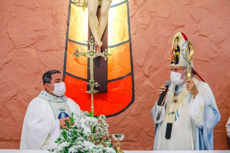 Celebração foi presidida pelo arcebispo Dom Antônio Muniz Fernandes e concelebrada pelo padre Francisco Guido