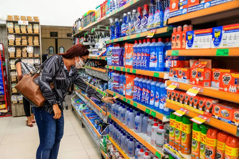 A cesta básica pesquisada pelo Procon é composta com um item de cada produto