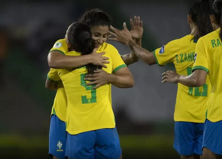 Brasil venceu fácil a Argentina: 4 a 0
