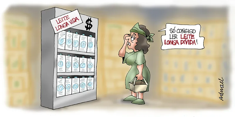 Imagem ilustrativa da imagem Charge de Adnael Silva - 12/07/2022