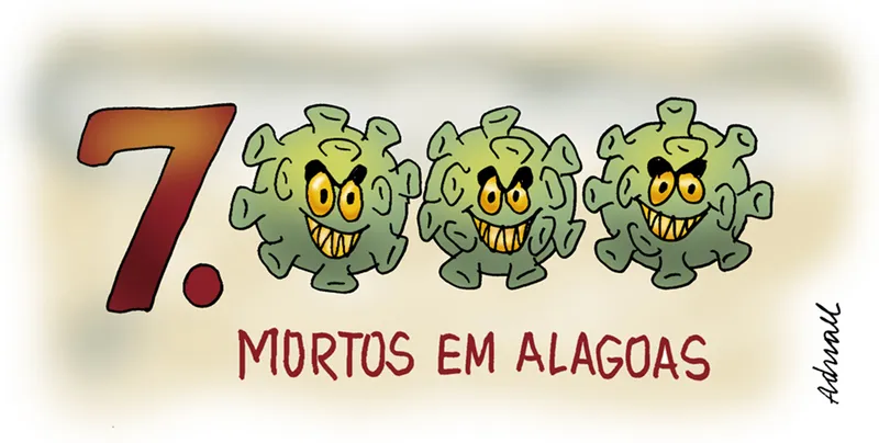 Imagem ilustrativa da imagem Charge de Adnael Silva - 15/07/2022