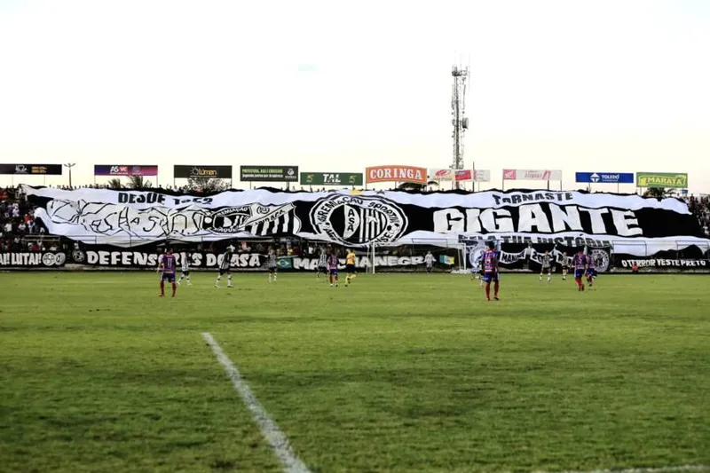 Nesse domingo (31), torcida alvinegra fez uma linda festa na vitória por 2 a 0 sobre o Afogados, pela 2ª fase da Série D