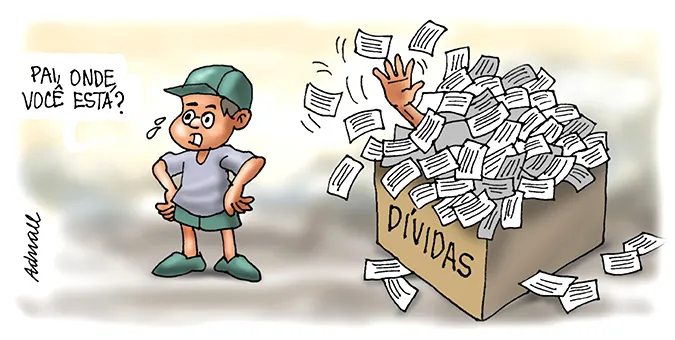 Imagem ilustrativa da imagem Charge de Adnael Silva - 21/07/2022