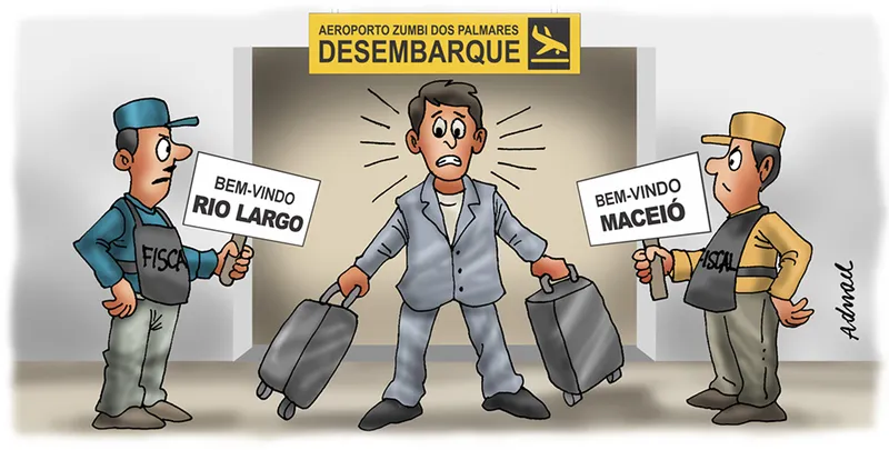 Imagem ilustrativa da imagem Charge de Adnael Silva - 29/07/2022