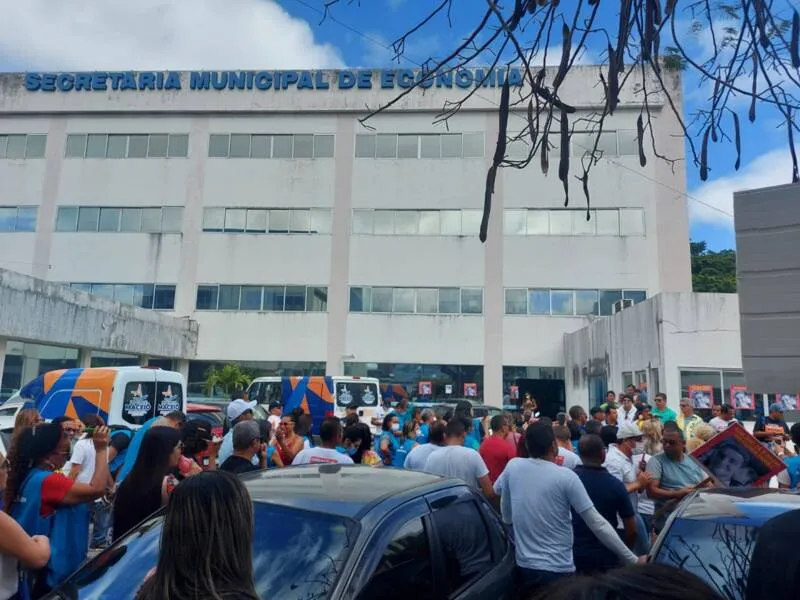 Em agosto deste ano, agentes ocuparam a sede da Secretaria de Economia de Maceió