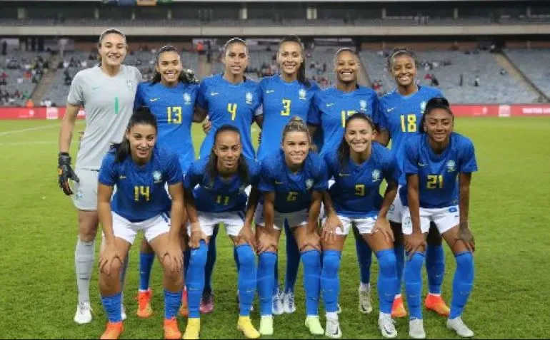 Seleção Brasileira atropelou a África do Sul em amistoso preparatório para a Copa do Mundo de 2023: 6 a 0