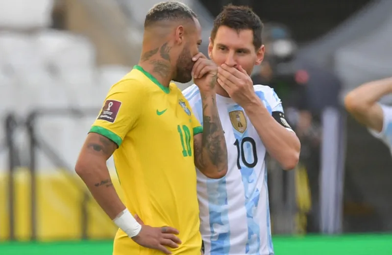 Jogo entre Brasil e Argentina foi interrompido, há 11 meses, por questões sanitárias ligadas à Covid-19