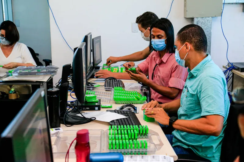Maceió. 14 de setembro de 2022
Tribunal Regional Eleitoral de Alagoas (TRE/AL) inicia, preparação das mídias das urnas eletrônicas. Alagoas - Brasil.
Foto:@Ailton Cruz
