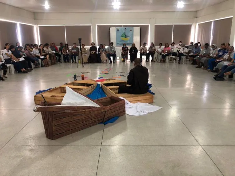 Encontro para Animadores Vocacionais foi realizado na sala panorâmica do Colégio Marista, em Maceió, no sábado (8)