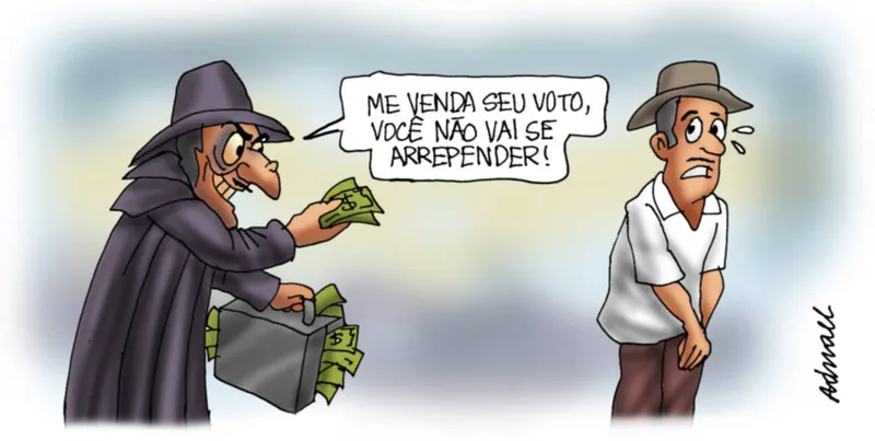 Imagem ilustrativa da imagem Charge de Adnael Silva - 01 e 02/10/2022