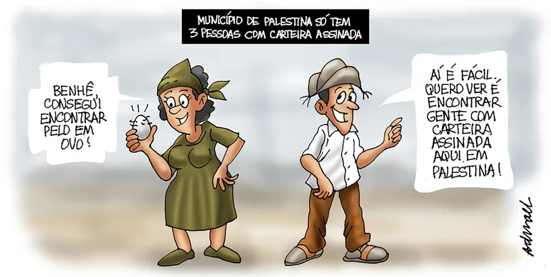 Imagem ilustrativa da imagem Charge de Adnael Silva - 07/10/202