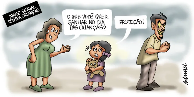 Imagem ilustrativa da imagem Charge de Adnael Silva - 08 e 09/10/202