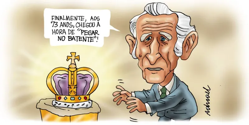 Imagem ilustrativa da imagem Charge de Adnael Silva - 10 e 11/09/2022
