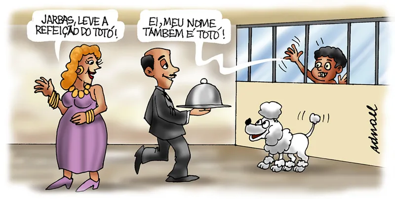 Imagem ilustrativa da imagem Charge de Adnael Silva - 23/08/2022