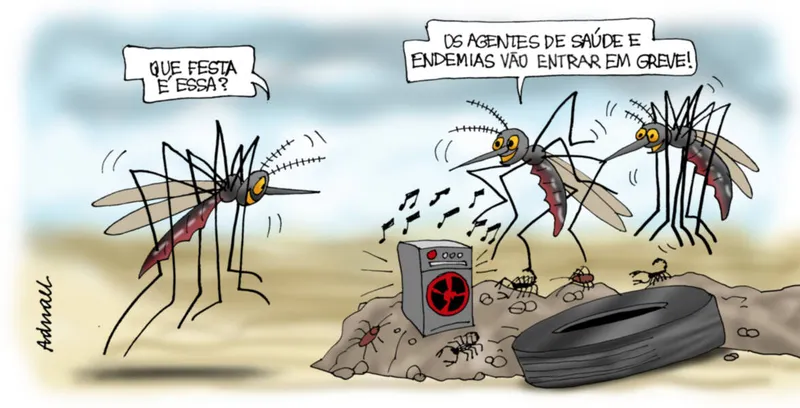 Imagem ilustrativa da imagem Charge de Adnael Silva - 30/09/2022