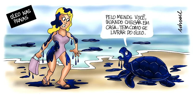 Imagem ilustrativa da imagem Charge de Adnael Silva - 31/08/2022