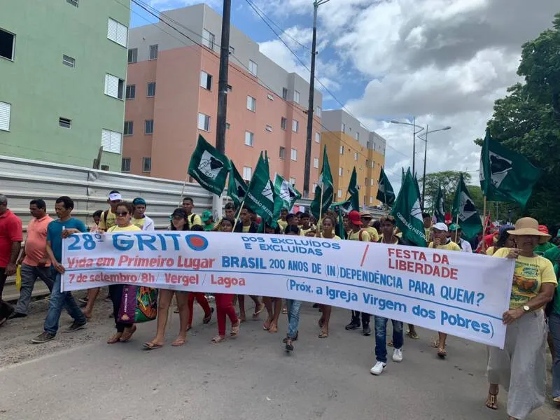 Imagem ilustrativa da imagem GRITO DOS EXCLUÍDOS: MOVIMENTOS SOCIAIS PERCORREM AS RUAS DO VERGEL