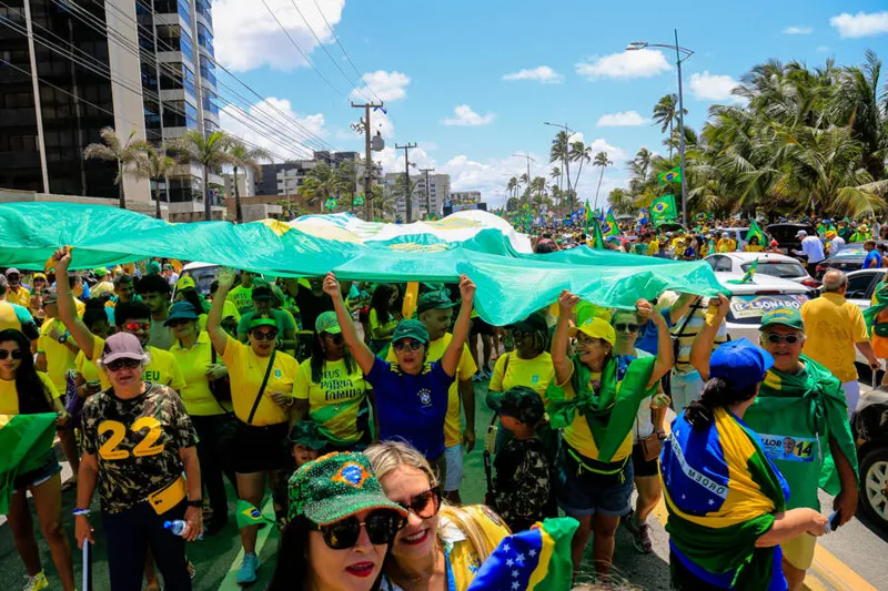 Maceió, 07 de setembro de 2022
Ato Pro-liberdade, na orla praia da jatiuca em Maceió. Alagoas - Brasil.
Foto:@Ailton Cruz