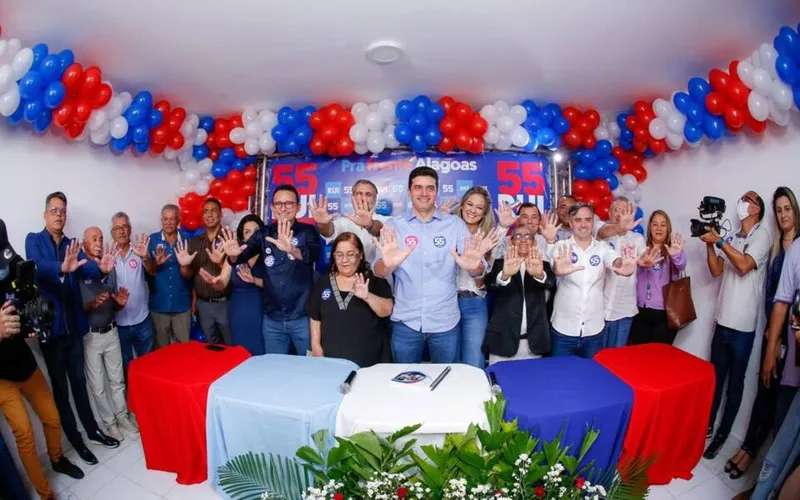Imagem ilustrativa da imagem RUI PALMEIRA OFICIALIZA SUA CANDIDATURA AO GOVERNO DE ALAGOAS
