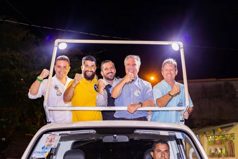 Imagem ilustrativa da imagem VERGEL ABRAÇA CARAVANA VERDE E AMARELO E LEVA APOIO À CANDIDATURA DE COLLOR