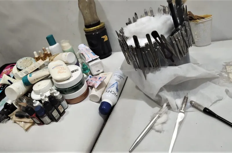 Vigilância Sanitária de Maceió apreendeu produtos foram da validade em centros estéticos