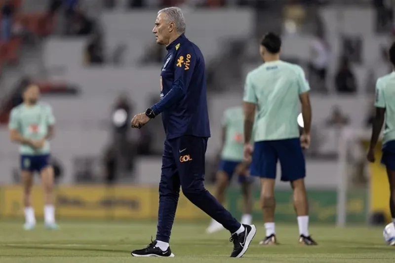 Tite fechou os treinamentos para a imprensa e ninguém viu o trabalho da Seleção Brasileira
