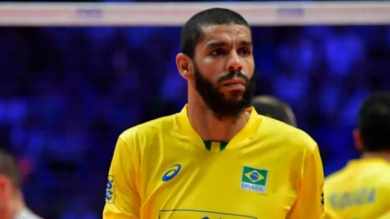 Jogador de vôlei, Wallace foi suspenso de atividades e competições ligadas ao COB